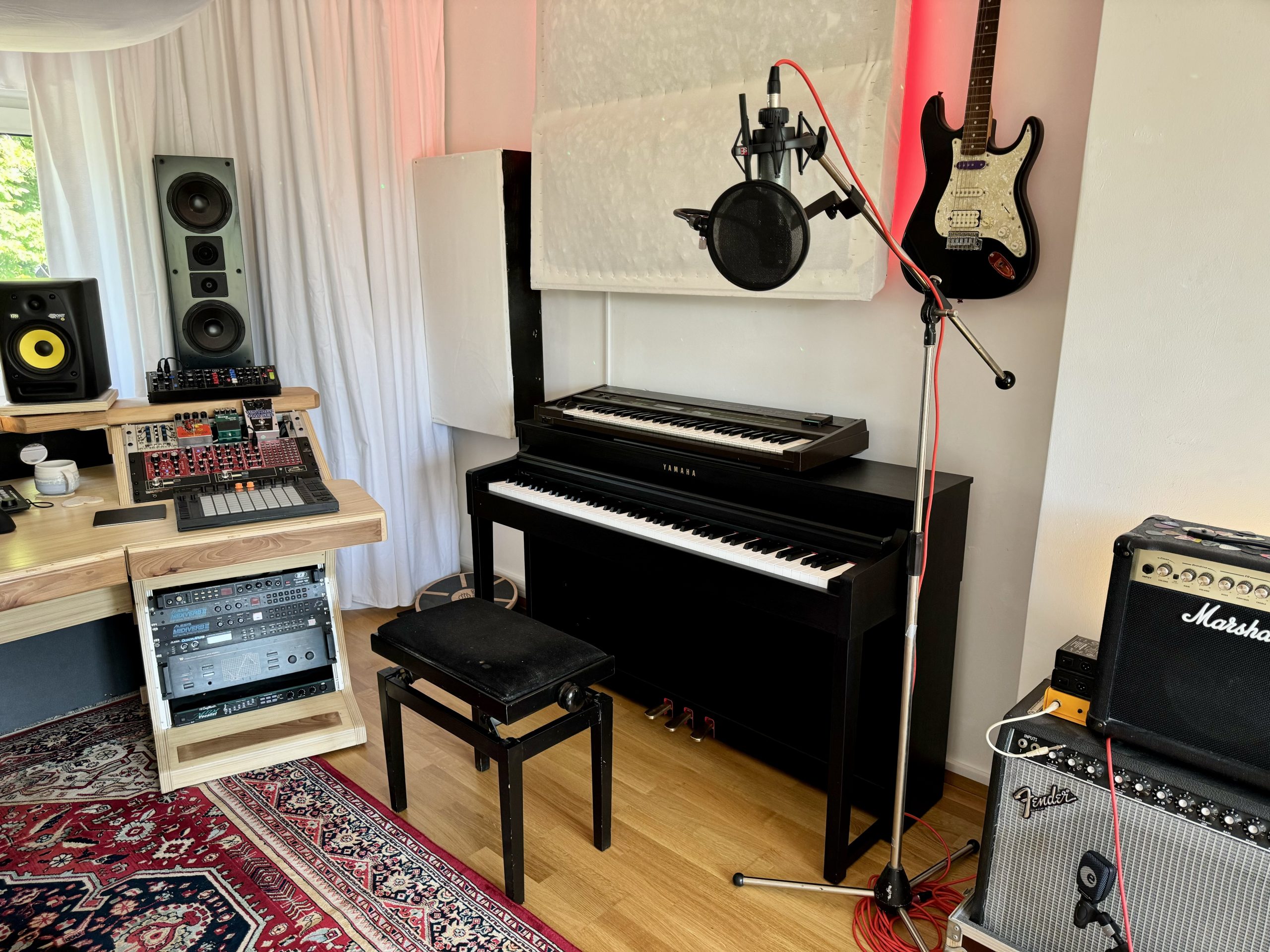 Neues E-Piano im Tonstudio München